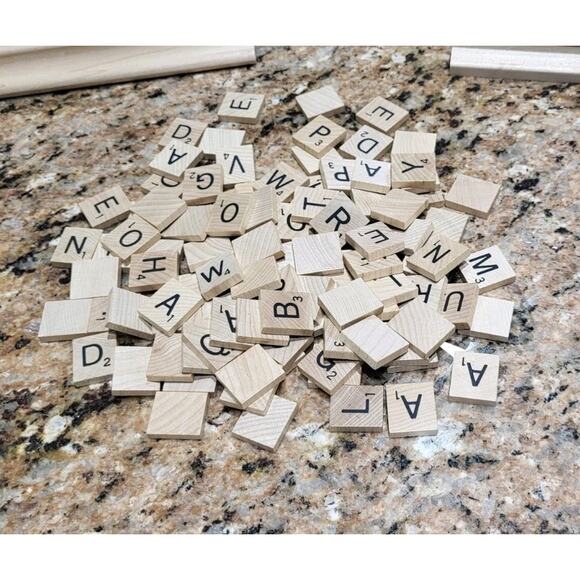 Vintage Milton Bradley Scrabble Crossword Game - 1989 - Picture 5 of 16